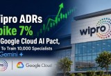 Wipro ADRs Spike 7% On Google Cloud AI Pact, Plan To Train 10,000 Specialists On Gemini