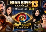 Bigg Boss Kannada 13 Contestants List 2026: Confirmed Names, Kiccha Sudeep Host