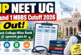UP NEET UG Round 1 MBBS Cutoff 2026 Out: Check College-Wise Rank @ upneet.gov.in