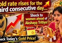 Gold Prices Rise for Third Consecutive Day Ahead of Akshaya Tritiya