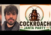 Cockroach Party’s Abhishek Arrives at Delhi Airport: A Symbolic Beginning