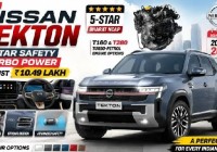 Nissan Tekton SUV Bookings Surge Ahead of 2026 Delivery: 5-Star Safety Rating Boosts Demand