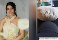 Samantha Ruth Prabhu Flaunts Baby Bump with Cheeky Six-Pack Note