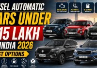 Diesel Automatic Cars in India Under ₹15 Lakh