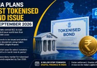 India Plans First Tokenised Bond Issue in September 2026