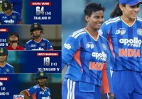 India Women vs Thailand Women: Top Performers in Women's Asia Cup 2026