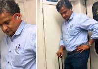 Javagal Srinath Spotted Riding Bengaluru Metro Like a Common Passenger