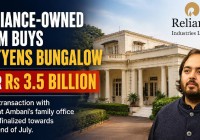Reliance-Owned Firm Buys Lutyens’ Delhi Bungalow for ₹350 Crore
