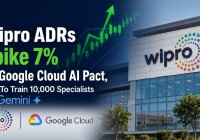 Wipro ADRs Spike 7% On Google Cloud AI Pact, Plan To Train 10,000 Specialists On Gemini
