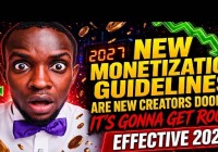 YouTube Monetization Rules 2027: Big Shock as Requirements Double for New Creators