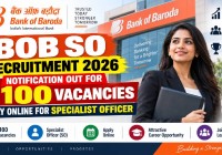 BOB SO Recruitment 2026: 1,100 Vacancies, Apply Online for Specialist Officer Posts