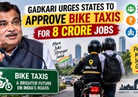 Gadkari Urges States to Approve Bike Taxis, Says Sector Could Create 8 Crore Jobs