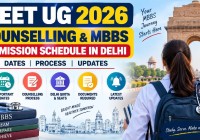NEET UG 2026 Counselling & MBBS Admission Schedule in Delhi: Dates, Process and Updates