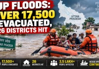 UP Floods: Over 17,500 Evacuated as Floods Hit 26 Districts; Relief Operations Intensify