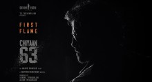 Chiyaan 63 First Flame Teaser – Vikram, Anand Shankar, Santhosh Narayanan