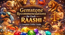 Gemstone Recommendations for Each Raashi – Complete Zodiac Guide