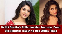 Krithi Shetty’s Rollercoaster Journey: From Blockbuster Debut to Box Office Flops
