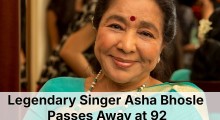 Legendary Singer Asha Bhosle Passes Away at 92