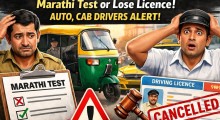 Maharashtra Makes Marathi Test Mandatory for Auto and Cab Drivers from May 1