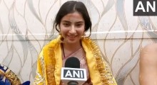 Sara Arjun Overjoyed After Experiencing Bhasma Aarti