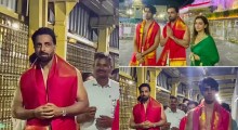 Sonu Sood Visits Tirupati’s Sri Venkateswara Swamy Temple with Family