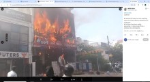 15 Dead as Fire Engulfs Aliganj Coaching Centre, Students Leap to Safety