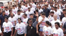 CM Vijay Runs 6 km in Anti-Drug Marathon: A New Chapter Beyond Stardom