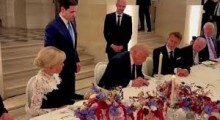 Donald Trump Signs Iran Memorandum of Understanding at Versailles Dinner with Emmanuel Macron