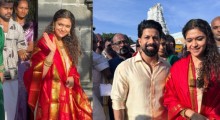 Kitty Visits Tirumala with Husband for Swamy Vari Darshanam