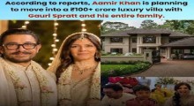 Aamir Khan’s Family to Live Together with New Wife Gauri Spratt in Same Building