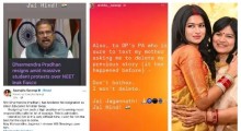 BJP MP Aparajita Sarangi's Daughter Refuses to Delete Instagram Post on Dharmendra Pradhan's Resignation