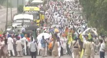 Farmers Gather at Shambhu Border Ahead of Delhi March Against India-US Trade Deal