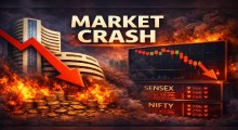 Stock Market Crash News Live: Nifty Near 24,050, Sensex Falls 500 Points; Nuvoco Vistas Surges Post Q1