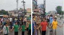 Girls Block Road in Lucknow Over Teacher Shortage Ahead of Exams