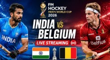 India vs Belgium Hockey World Cup 2026 Live Streaming: Date, Time, TV Telecast, Where To Watch