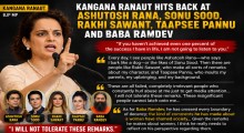 Kangana Ranaut Hits Back at Ashutosh Rana, Sonu Sood, Taapsee Pannu and Baba Ramdev