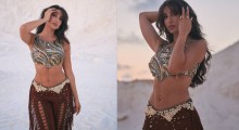 Nora Fatehi Egypt Photos: Actress Stuns in Glamorous Desert Look
