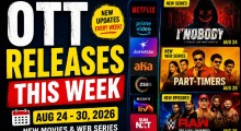 OTT Releases This Week (Aug 22–28, 2026): New Telugu Movies & Web Series