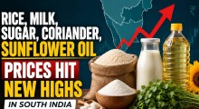 Rice, Milk, Sugar, Coriander, Sunflower Oil Prices Hit New Highs in Four Southern States