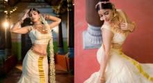 Yashika Anand Stuns in Kerala-Inspired Look for Onam Celebration
