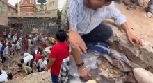 Delhi Building Collapse: Six Rescued, Several Feared Trapped as Rescue Operations Continue