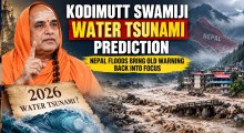 Kodimutt Swamiji Water Tsunami Prediction: Nepal Floods Renew 2026 Warning