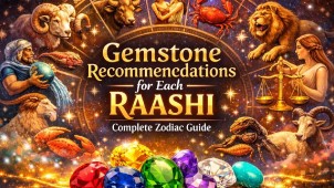 Gemstone Recommendations for Each Raashi – Complete Zodiac Guide