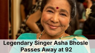 Legendary Singer Asha Bhosle Passes Away at 92