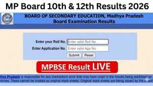 Madhya Pradesh Board of Secondary Education Declares Class 10th and 12th Results 2026