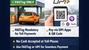 No Cash Payments at Toll Plazas from April 10 – FASTag & UPI Rules Explained