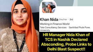 TCS HR Manager Nida Khan Absconding, Probe Links to Delhi Blast Suspect