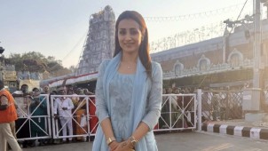 Trisha Krishnan Visits Tirupati on 43rd Birthday Amid Tamil Nadu Election Buzz & TVK Trends