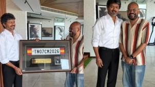 Venkat Prabhu Gifts Vijay ‘TN 07 CM 2026’ Number Plate from GOAT