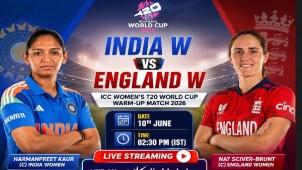 England vs India Live Streaming ICC Women’s T20 World Cup Warm-Up Telecast ! where to watch